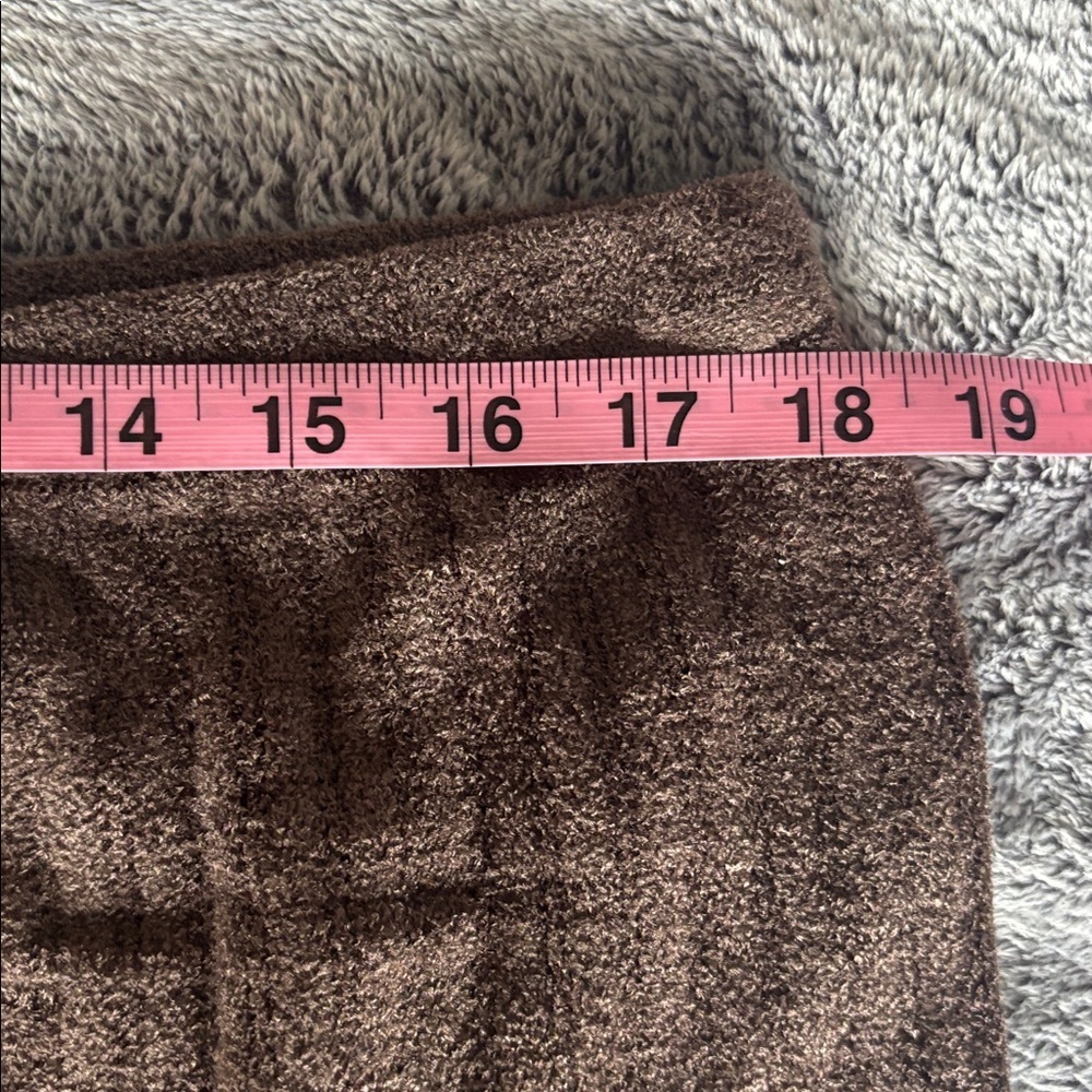 Barefoot Dreams CozyChic Ultra Lite Rib Lounge Pants in Java Size XL NWT - Picture 6 of 8